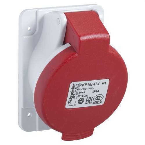 Eckmontage-Basis 16A 3P+TT 380-415V IP44 mit der Referenz PKF16F434 von der Marke SCHNEIDER ELECTRIC