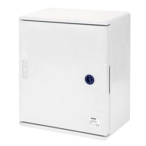 Verstärkter grauer wasserdichter Kasten 46QP 250x300x160mm mit der Referenz GW46001F von der Marke GEWISS