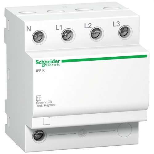 Überspannungsschutzgerät Typ 2 Acti9 iPF k 3P+N 20 kA 340V mit der Referenz A9L15693 von der Marke SCHNEIDER ELECTRIC