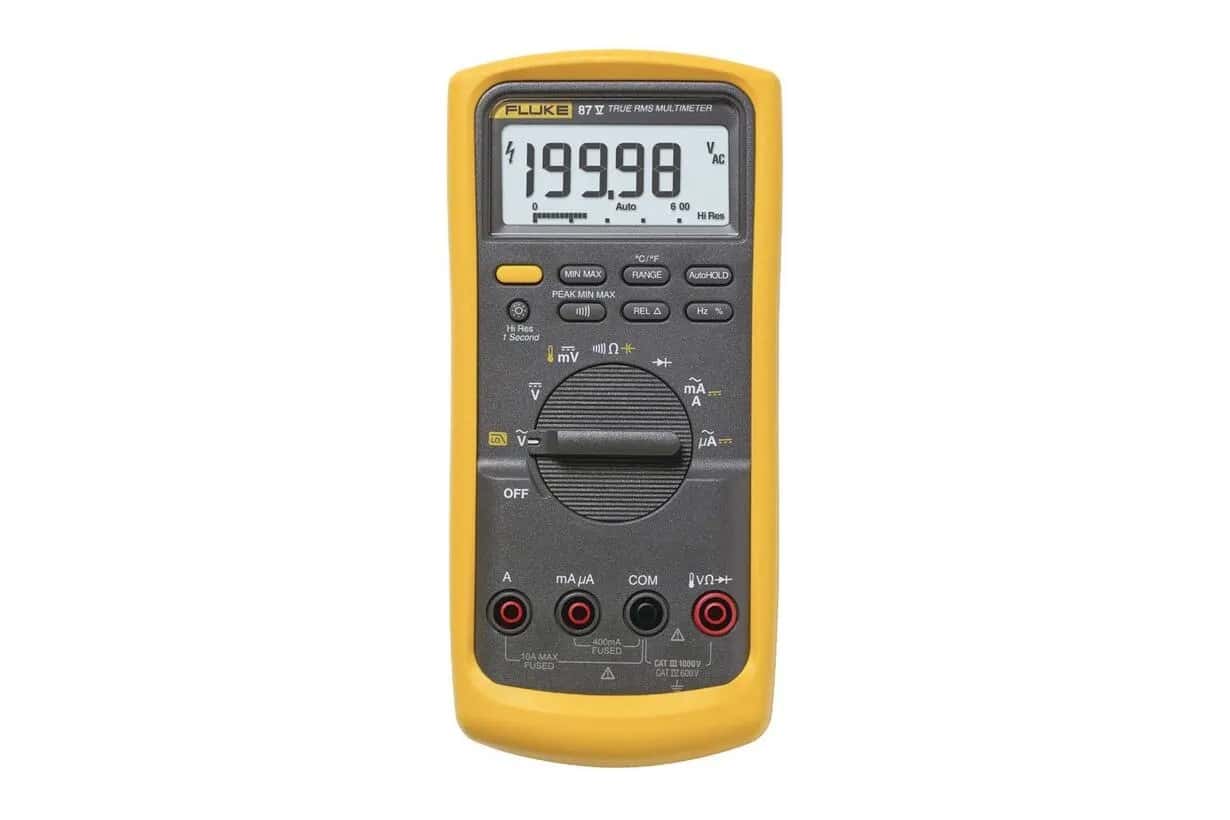 Industrielles digitales Multimeter Fluke 87V True RMS 1000 V CAT III / 600 V CAT IV mit der Referenz 3947858 von der Marke FLUKE