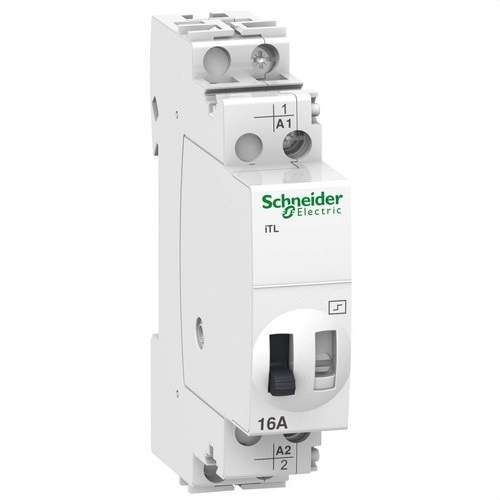 Telerruptor ITL 1P 16A 24V AC 12V DC mit der Referenz A9C30111 von der Marke SCHNEIDER ELECTRIC