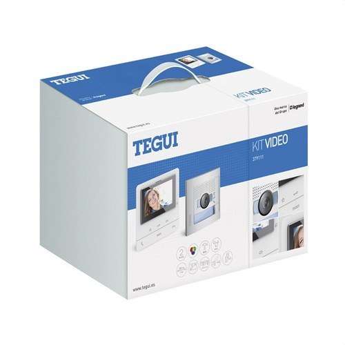 Kit Video-Türsprechanlage für 1 Wohnung Tegui Sfera New mit der Referenz 379111 von der Marke TEGUI