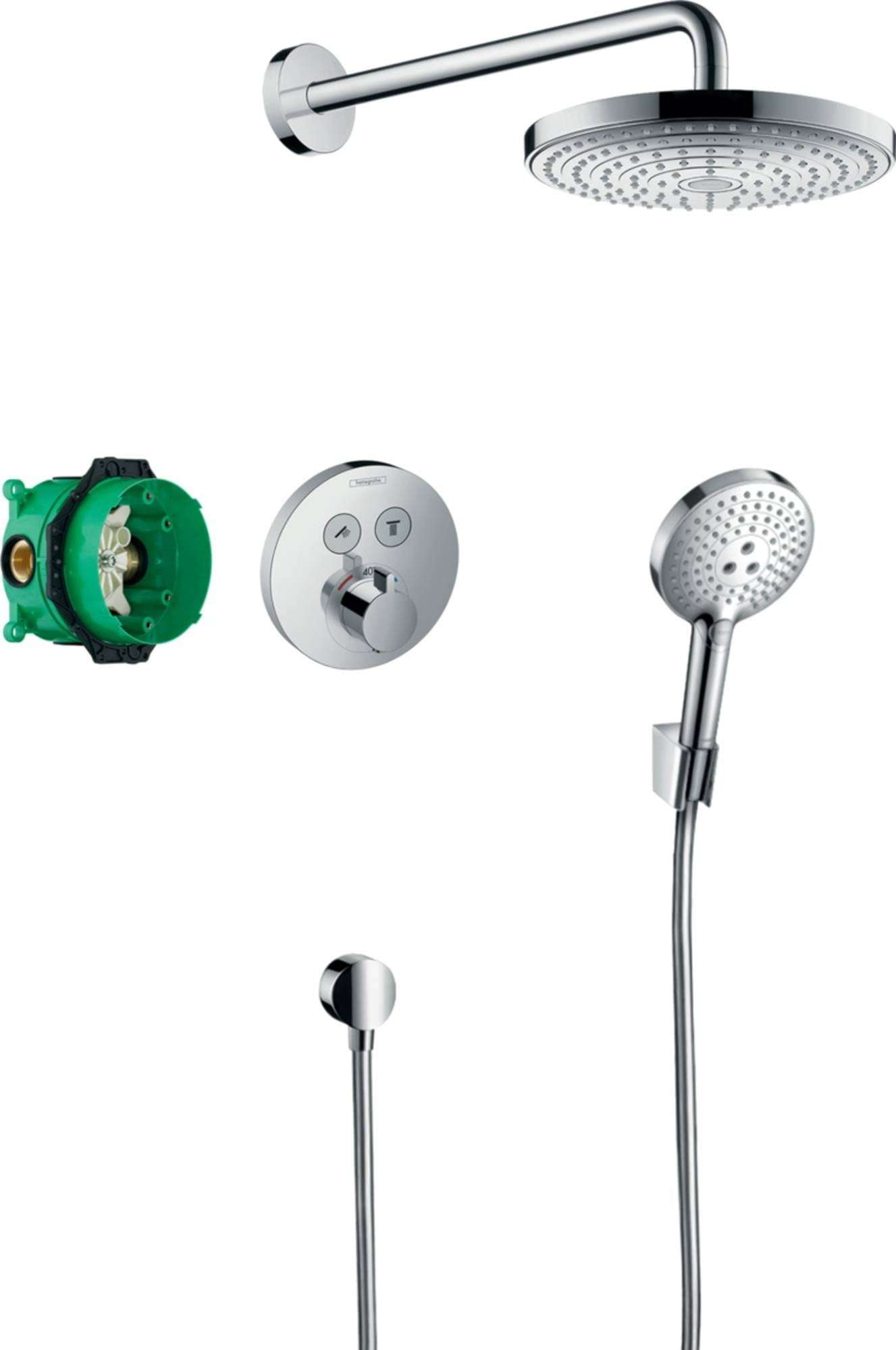 Einbau-Thermostat-Duschset Raindance Select S mit der Referenz 27297000 von der Marke HANSGROHE