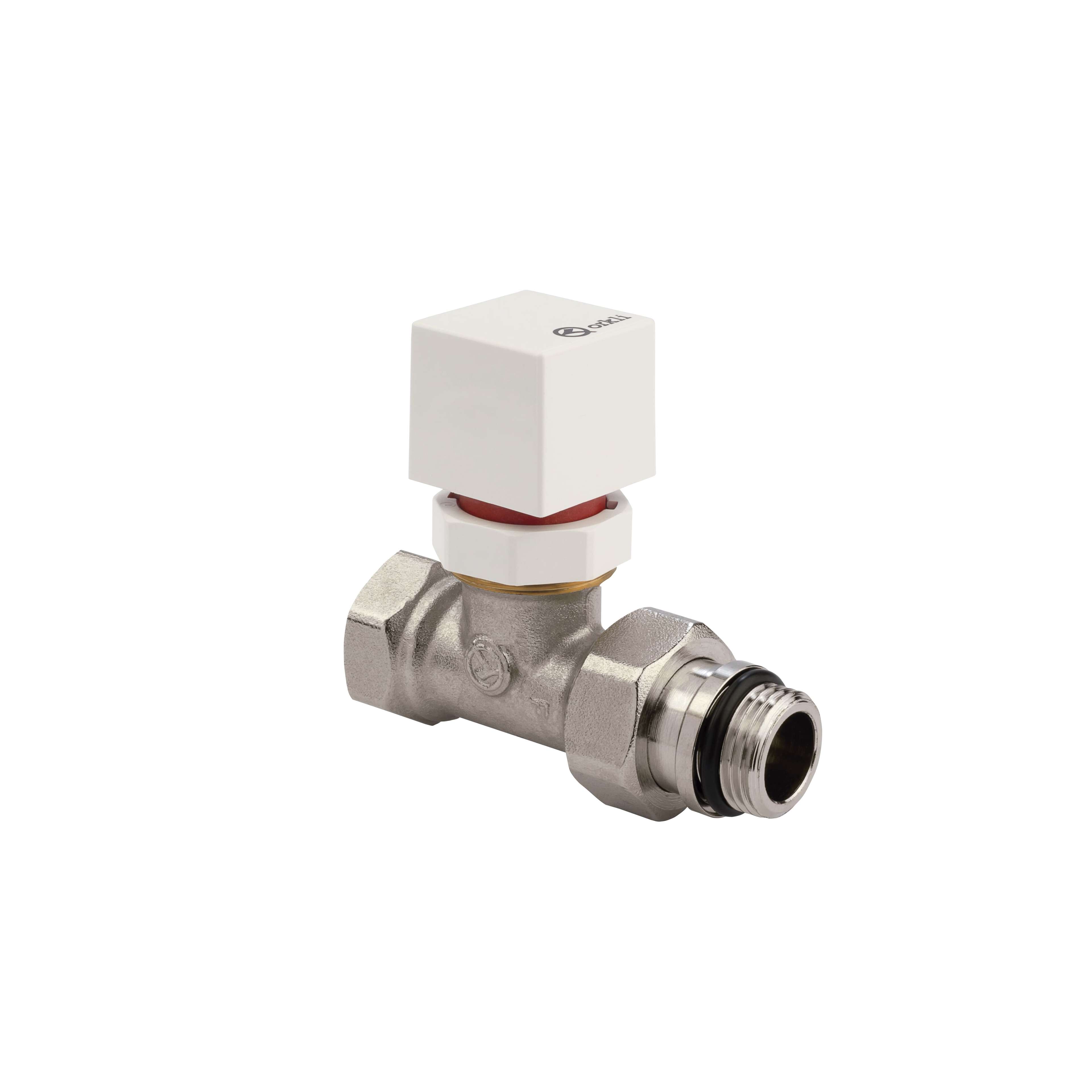 Thermostatische Doppelrohrventil weiblich gerade 1/2" mit der Referenz 67520 von der Marke ORKLI