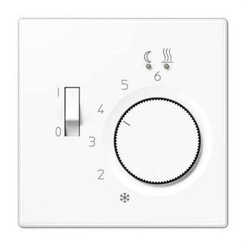 Thermostat für Fußbodenheizung LS990 10A glänzend weiß mit der Referenz FTRLS231WW von der Marke JUNG