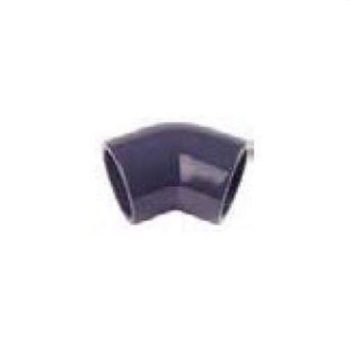 PVC-Klebe-Ellbogen 45º Druckmuffe-Muffe PR-2 Durchmesser 75mm mit der Referenz 250027 von der Marke CREARPLAST