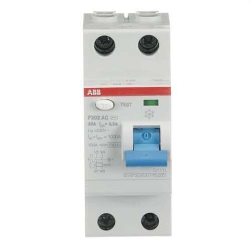 Differential 2P 25A Klasse AC 300mA mit der Referenz 2CSF202001R3250 von der Marke ABB