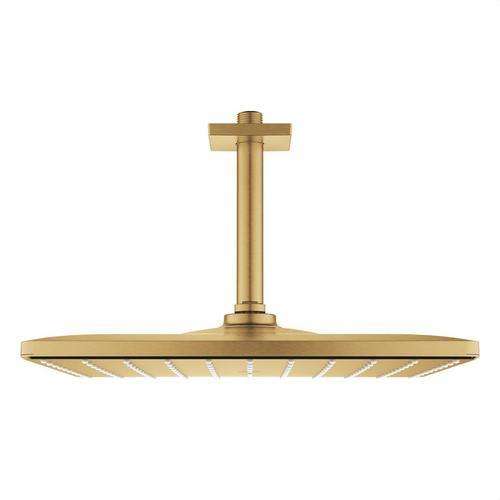 Duschkopf mit Deckenarm 142mm 1 Strahl Rainshower Mono 310 Gold mit der Referenz 26566GN0 von der Marke GROHE