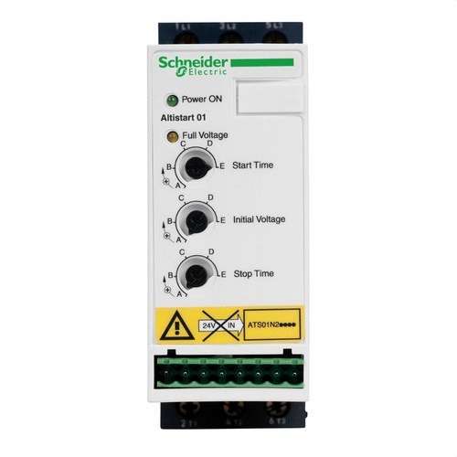 Sanftanlasser für Asynchronmotoren ATS01 6A 1,5-3 kW Alistart 01 mit der Referenz ATS01N206QN von der Marke SCHNEIDER ELECTRIC
