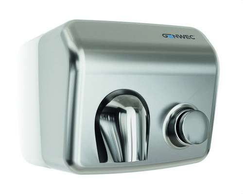 Handtrockner Classicflow manuell satiniert Edelstahl mit der Referenz GW01 26 04 01 von der Marke GENWEC