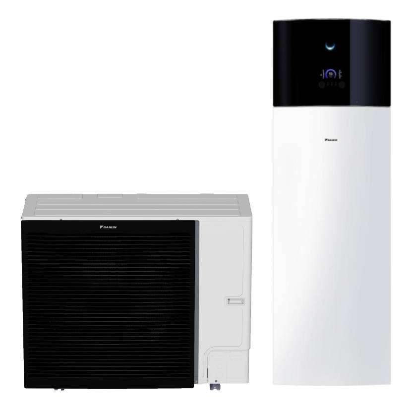 Daikin Altherma 3 Bibloc Luftwärmepumpen-Set 16 kW 230 Liter mit der Referenz EBVX16S23D6VERLA16DV37 von der Marke DAIKIN