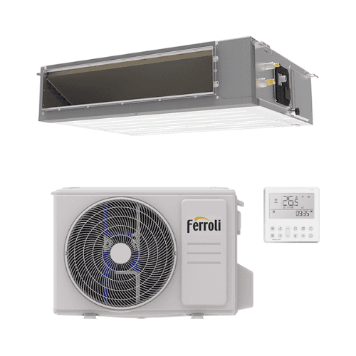 Kanal-Klimaanlage mit WLAN Ferroli Giada C 5,3 kW 18000 BTU mit der Referenz 4B4970189 von der Marke FERROLI