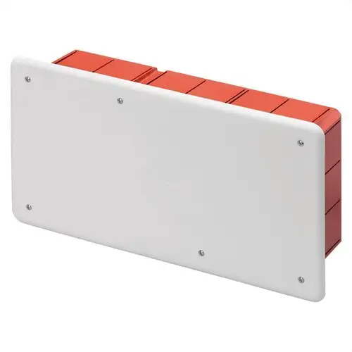 Anschluss- und Abzweigdose mit DIN-Schienen 294x152x75mm mit der Referenz GW48007 von der Marke GEWISS