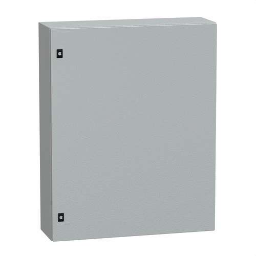 Stahlschrank zur Wandmontage mit Blindtür ohne Montageplatte 1000x800x250 PanelSeT CRN mit der Referenz NSYCRN108250 von der Marke SCHNEIDER ELECTRIC