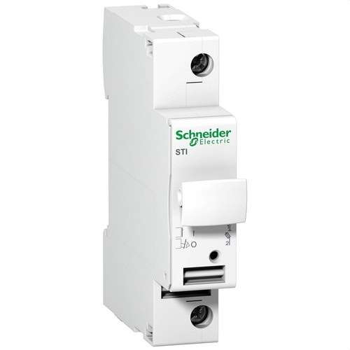 Sicherungshalter-Trennschalter STI 1P 400V mit der Referenz A9N15635 von der Marke SCHNEIDER ELECTRIC