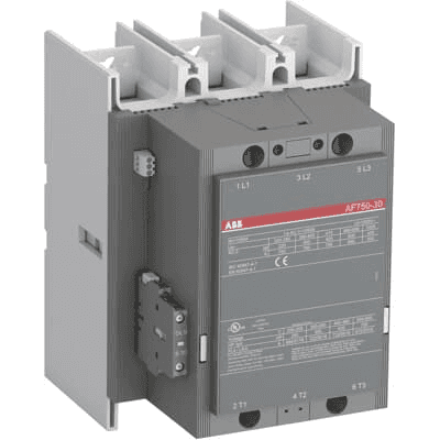 ABB Schütz AF750-30-11 AF, 3-polig, 3 NO, 1 kA, Spule 250 V, 425 kW mit der Referenz 1SFL637001R7011 von der Marke ABB