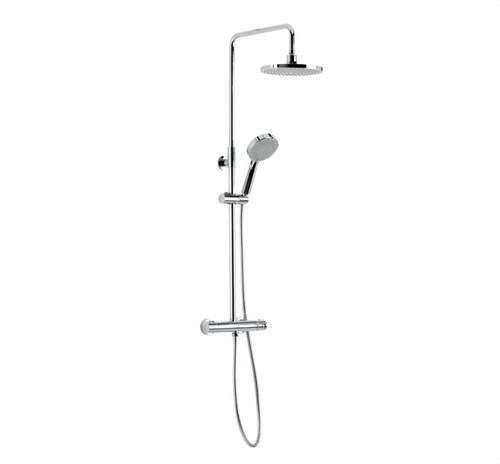 Thermostatische Duschsäule TAU Chrom mit der Referenz CT67110 18 von der Marke GENEBRE