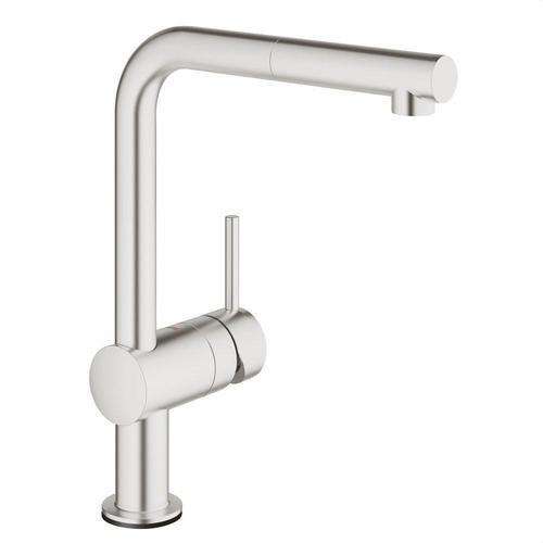 Einhand-Elektronik-Küchenarmatur 1/2" Minta Touch Chrom mit der Referenz 31360DC1 von der Marke GROHE