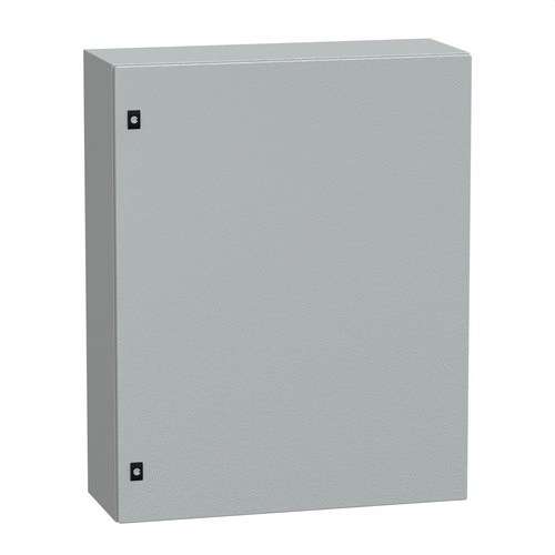 Stahlschrank zur Wandmontage mit Blindtür ohne Montageplatte 1000x800x300 PanelSeT CRN mit der Referenz NSYCRN108300 von der Marke SCHNEIDER ELECTRIC