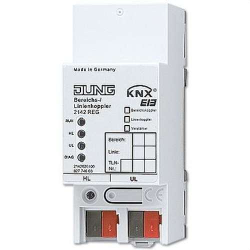 Jung KNX Linien-/Bereichskoppler 2142REG mit der Referenz 2142REG von der Marke JUNG