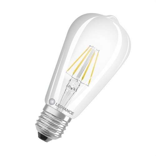 LED-Glühbirne Performance Class Classic EDISON FIL 40 NON-DIM 4W/827 E27 mit der Referenz 4099854070013 von der Marke OSRAM