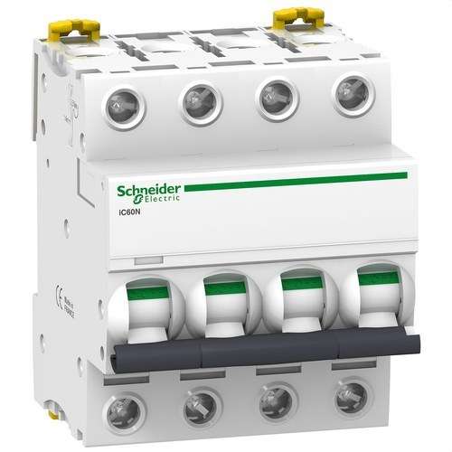 Leitungsschutzschalter IC60N 4P 6A Kennlinie C mit der Referenz A9F79406 von der Marke SCHNEIDER ELECTRIC