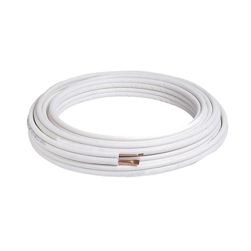 Isoliertes Doppel-Kupferrohr für Klimaanlage 1/4"-3/8" - Rolle mit 20 Metern mit der Referenz PEDOBLAM1/4X3/8(20M) von der Marke TUBERIA COBRE