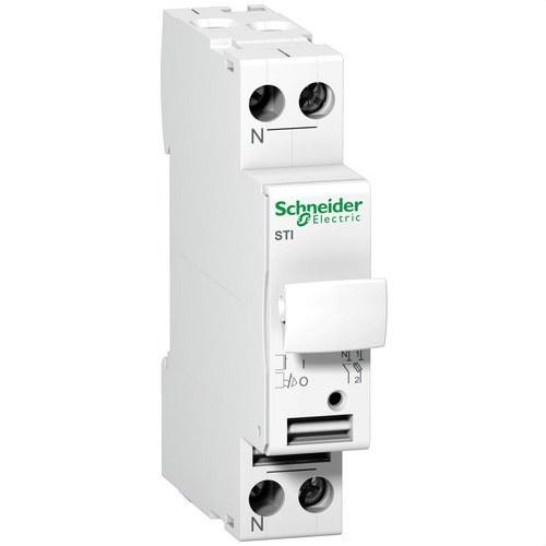 Isolierbarer Sicherungshalter Acti9 STI 1P+N 500V mit der Referenz A9N15646 von der Marke SCHNEIDER ELECTRIC