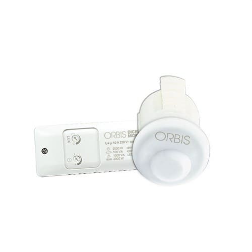 Bewegungsmelder Dicromat MICRO EMPT.DECKE 360° 16MM 1 KREIS.ERFASSUNGSBEREICH: Ø4M(BEWEGUNG) mit der Referenz OB133612 von der Marke ORBIS