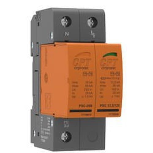 Überspannungsschutzgerät PSC2-230-TT 1P+N 12,5kA 2 Module steckbar mit der Referenz 77738205 von der Marke CIRPROTEC