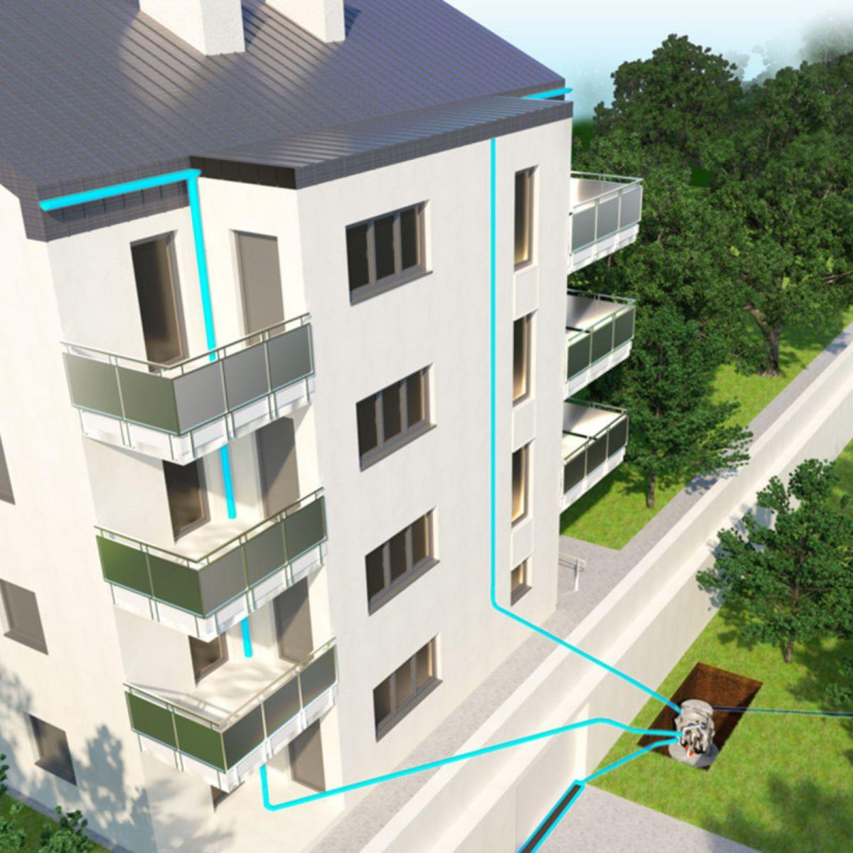 SFA SANIFOS 610 2 SLD 700 S Pumpstation mit der Referenz 009FOS610BM2B von der Marke SFA SANITRIT