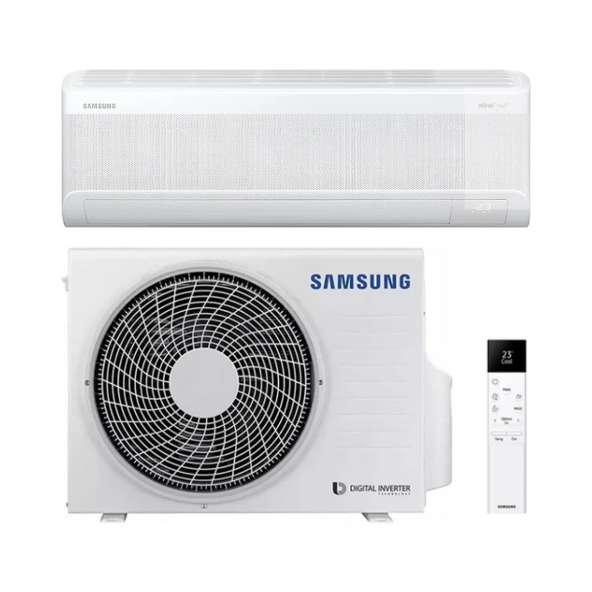 Klimaanlage mit WLAN Samsung WindFree Avant S2 2,5 kW 9000 BTU mit der Referenz SAMWINDAVANT09 von der Marke SAMSUNG
