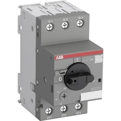 Motorschutzschalter MS116-4.0 2.5-4A mit der Referenz 1SAM250000R1008 von der Marke ABB