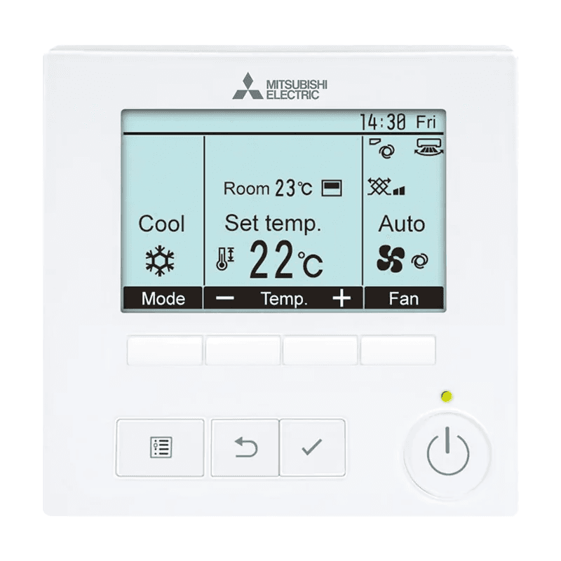 Mitsubishi Deluxe Fernbedienung PAR-41MAA mit der Referenz PAR-41MAA von der Marke MITSUBISHI