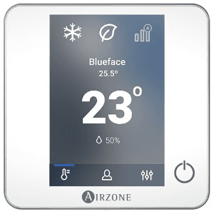 Kabelgebundener Thermostat Airzone Blueface Zero 32Z weiß mit der Referenz AZDI6BLUEZEROCB von der Marke AIRZONE