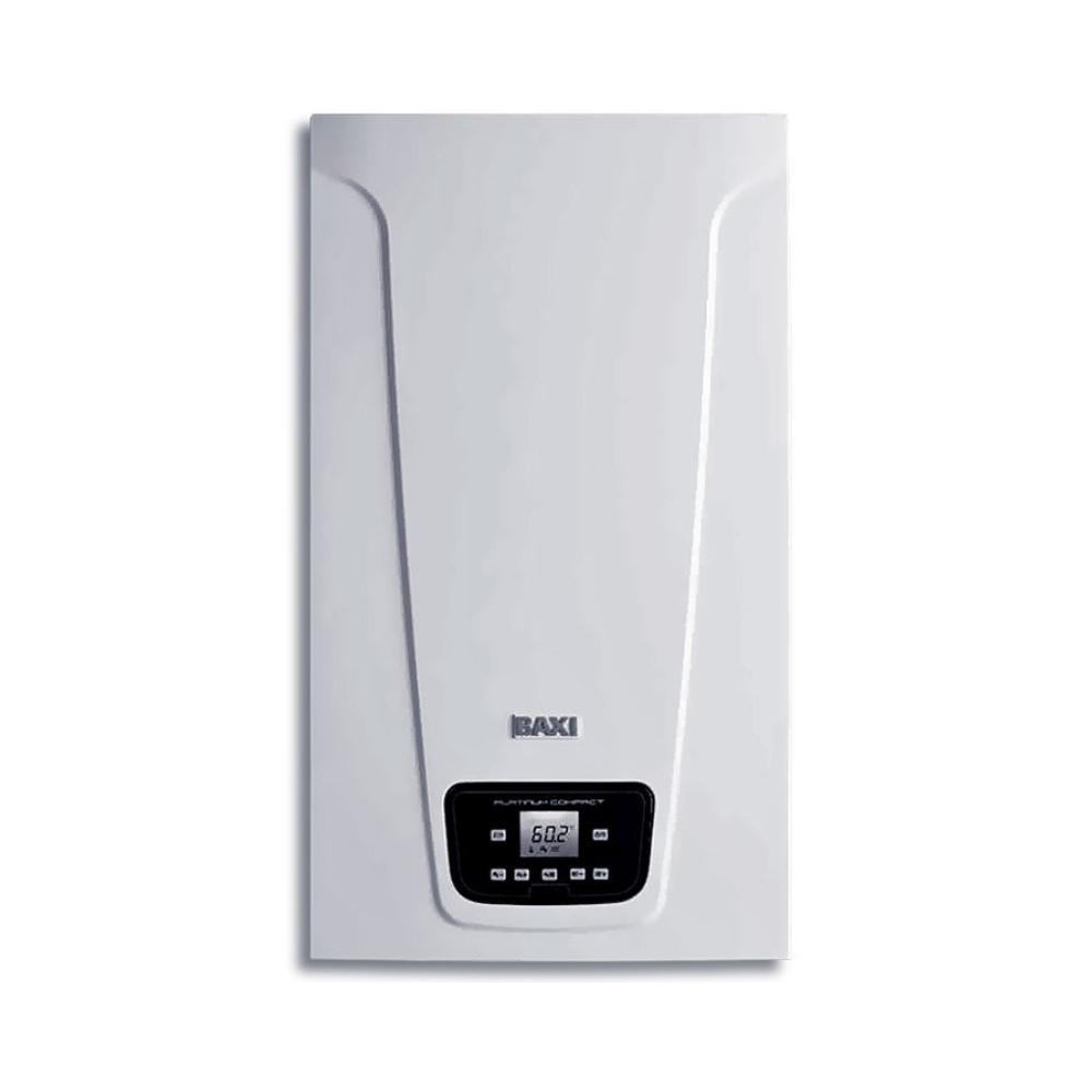 Baxi PLATINUM COMPACT 30/30 F ECO Brennwertkessel mit 60/100 Schornstein mit der Referenz 7725725 von der Marke BAXI