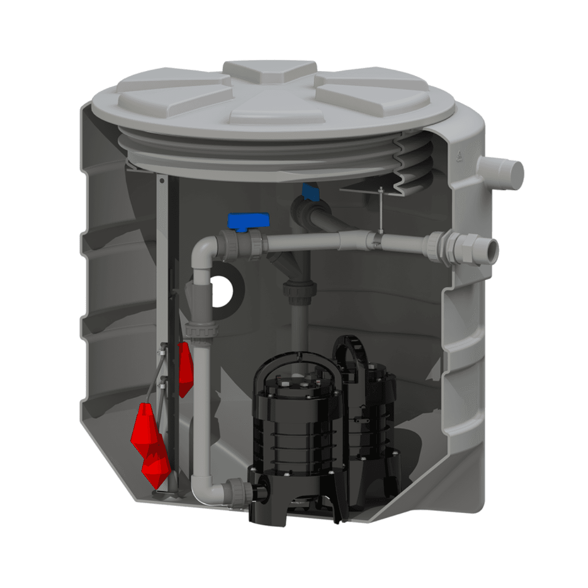 SFA SANIFOS 610 1 GR SP S Pumpstation - Einphasen-Zerkleinererversion mit der Referenz SANIFOS6101GRSPS von der Marke SFA SANITRIT