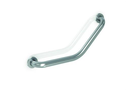 130º Angled Support Bar 300mm Bright Stainless Steel with reference GW11 22 04 02 from the brand GENWEC