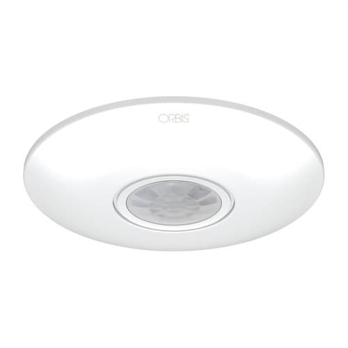 Bewegungsmelder Circumat+DECKE EXTRFLACH.360° 3-2000 LUX IP20 ERFASSUNGSBEREICH: Ø7M(BEWEGUNG mit der Referenz OB137112 von der Marke ORBIS