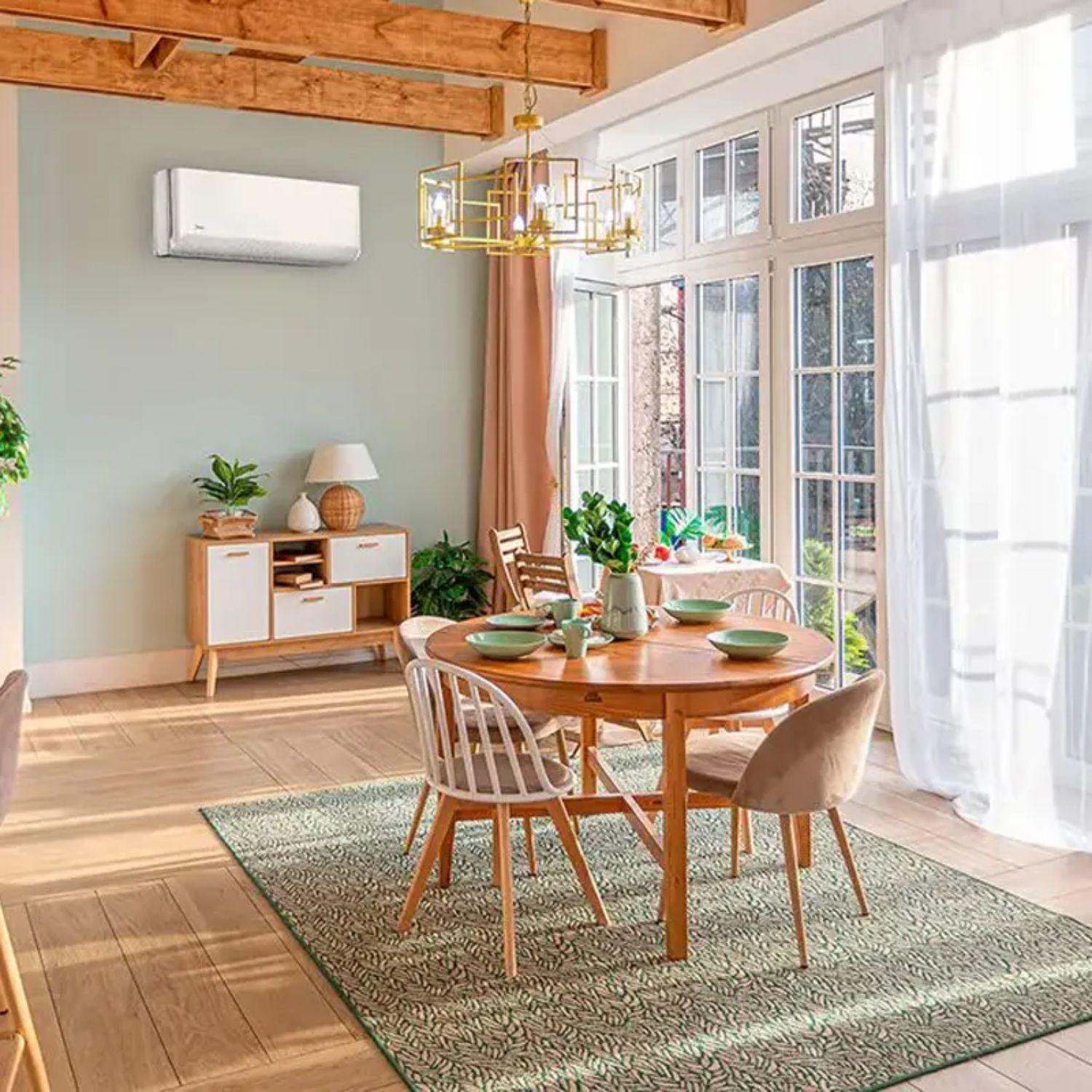 Klimaanlage 3x1 mit WLAN Midea Breezeless 2,5 kW + 2,5 kW + 3,5 kW mit der Referenz BREEZELESS09+09+12 von der Marke MIDEA