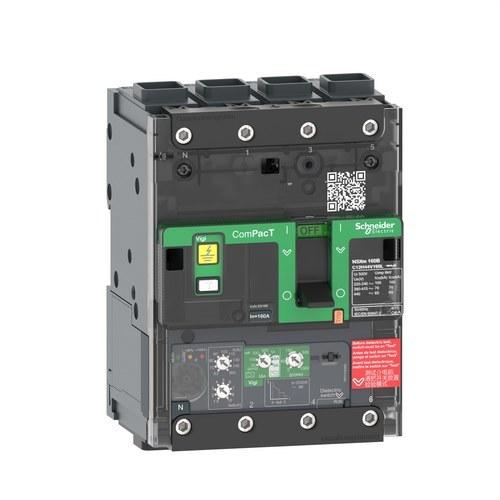Leistungsschalter ComPacT NSXm100F 36kA AC 4P 25A Micrologic 4.1 ELINK mit der Referenz C11F44V025L von der Marke SCHNEIDER ELECTRIC