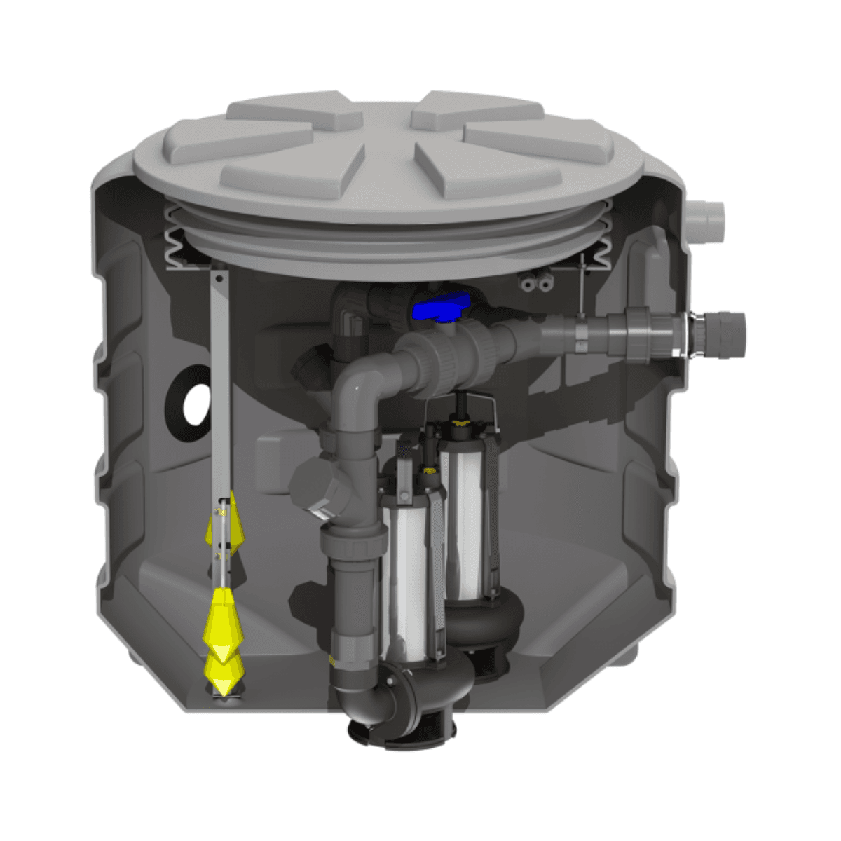 SFA SANIFOS 610 2 SLD 700 T Pumpstation mit der Referenz 009FOS610BT2B von der Marke SFA SANITRIT