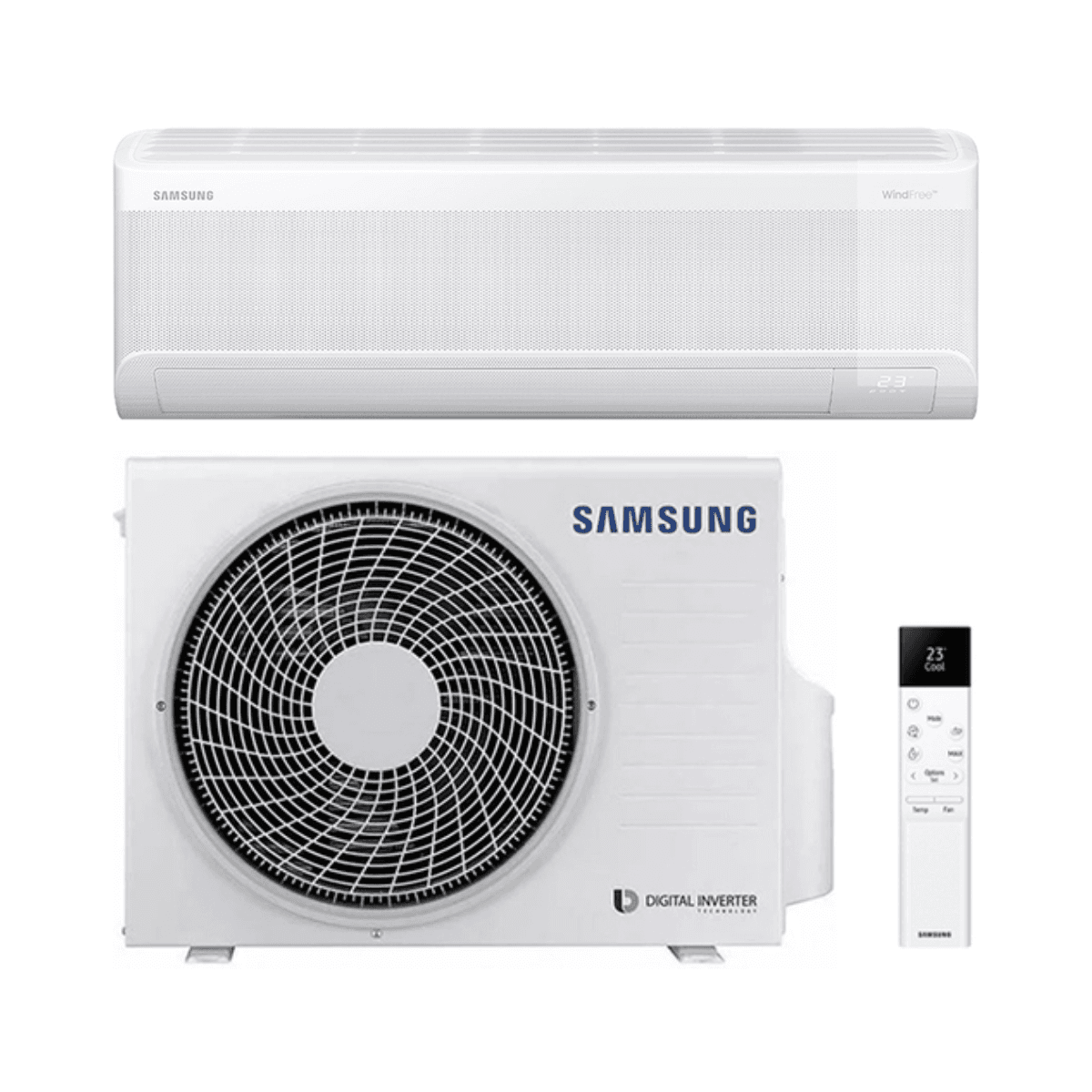 Klimaanlage mit WLAN Samsung WindFree Avant S2 2,0 kW 7000 BTU mit der Referenz SAMWINDAVANT07 von der Marke SAMSUNG