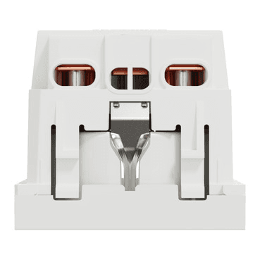 Schuko-Steckdose Polarweiß New Unica mit der Referenz NU303718 von der Marke SCHNEIDER ELECTRIC