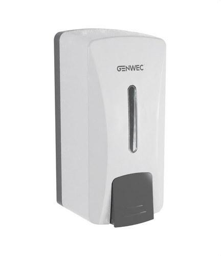 Manueller Seifenspender 1000ml ABS Weiß mit der Referenz GW04 17 01 00 von der Marke GENWEC