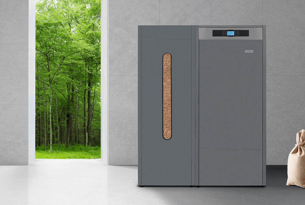 Pelletkessel Domusa BIOCLASS IC 35 kW mit der Referenz TBIO000127 von der Marke DOMUSA
