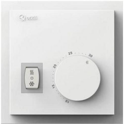 Verkabelter analoger Raumthermostat Orkli RA110 Sommer/Winter mit der Referenz RA110 von der Marke ORKLI