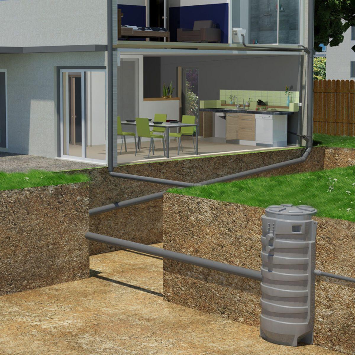 SFA Sanifos 1300 2GR SP S Pumpstation - Zerkleinererversion mit der Referenz 009FOS1300TM von der Marke SFA SANITRIT