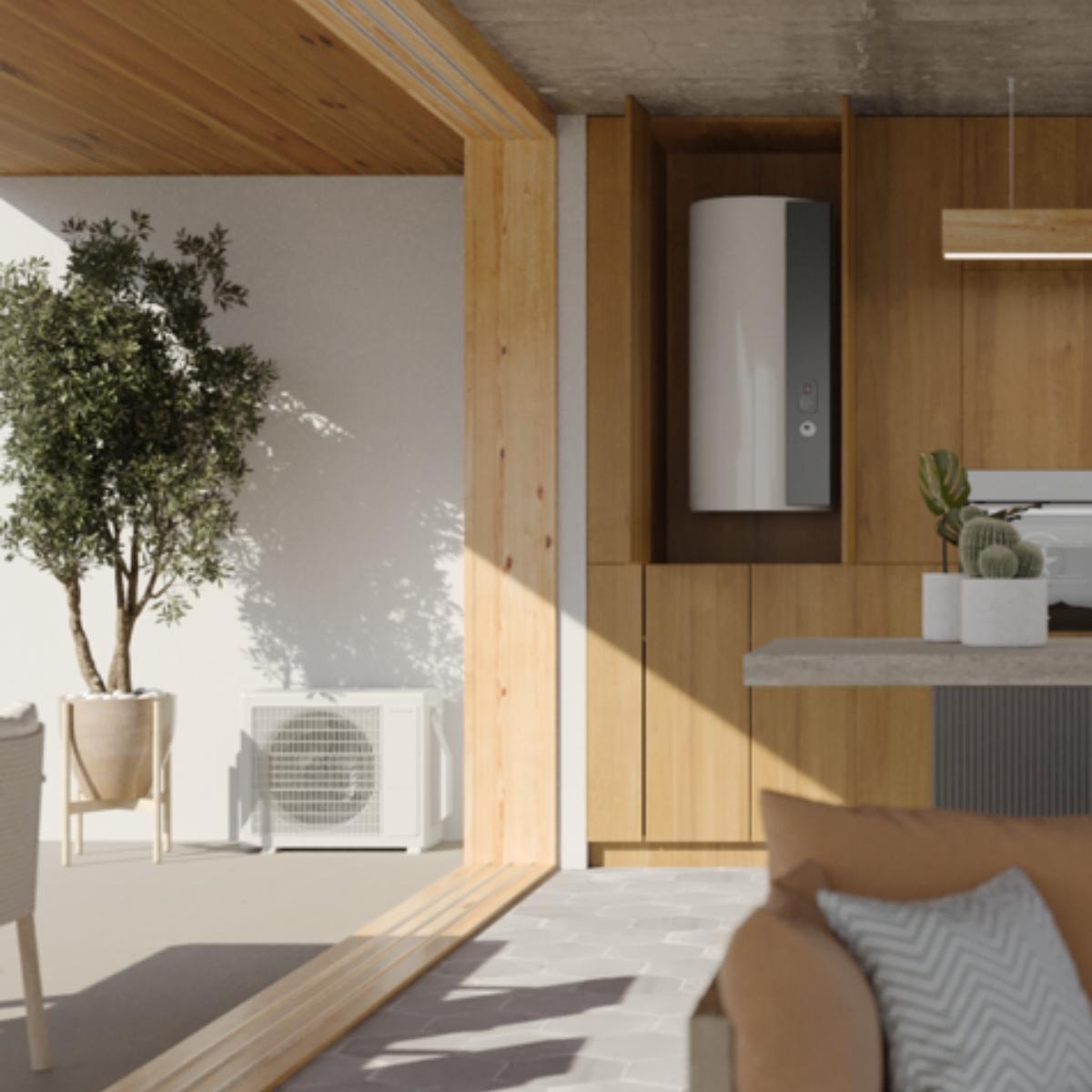 Wärmepumpe für Brauchwarmwasser Thermor Aéromax Split 150 Liter mit der Referenz 602118 von der Marke THERMOR