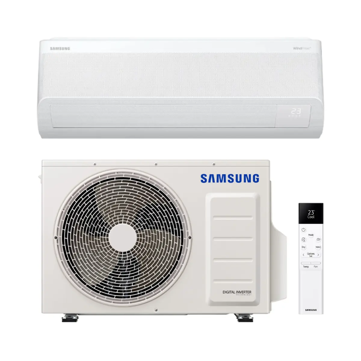 Klimaanlage mit WLAN Samsung WindFree Comfort S2 F-AR24NXT 6,5 kW 24000 BTU mit der Referenz F-AR24NXT von der Marke SAMSUNG
